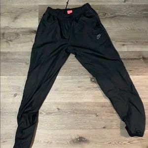 Nike nylon pants Med